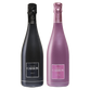 Champagne Carbon Brut + Carbon Rose Set