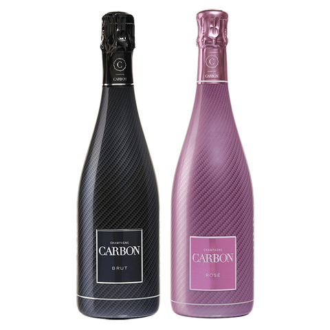 Champagne Carbon Brut + Carbon Rose Set Champagne Carbon Brut + Carbon Rose Set