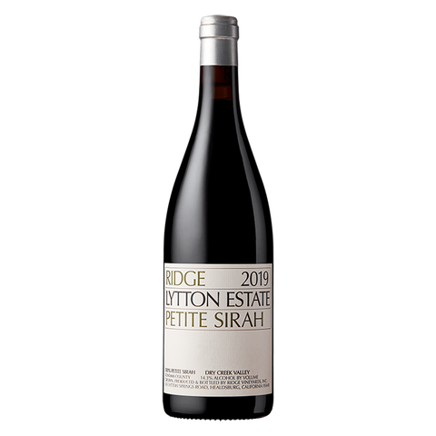 Ridge Lytton Estate Petite Sirah Ridge Lytton Estate Petite Sirah