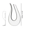 Riedel Decanter Hand-made Black Tie Amadeo Riedel Decanter Hand-made Black Tie Amadeo