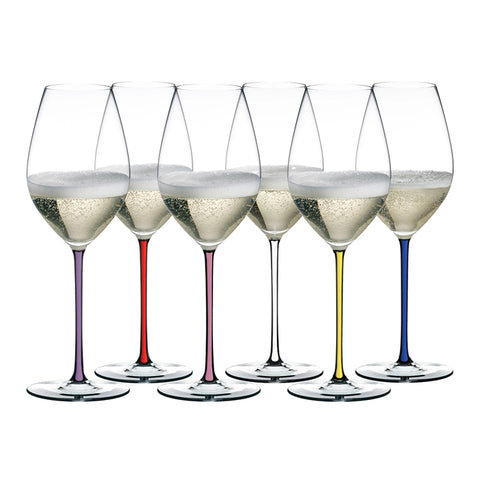Riedel Hand-made Fatto A Mano Gift Set Champagne Wine Glass Riedel Hand-made Fatto A Mano Gift Set Champagne Wine Glass