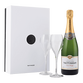 Taittinger Brut Reserve + 2 Wine Glasses Gift Box
