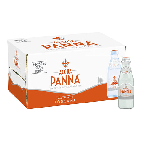 Acqua Panna Natural Spring Water (250ML x 24 Glass bots) Acqua Panna Natural Spring Water (250ML x 24 Glass bots)