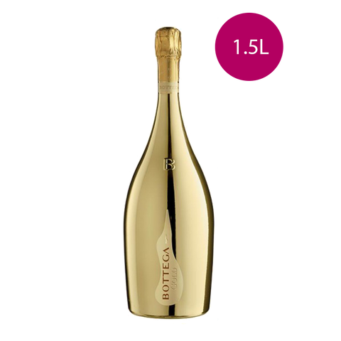 Bottega Prosecco Gold (Gold plated) Magnum 1.5L Bottega Prosecco Gold (Gold plated) Magnum 1.5L