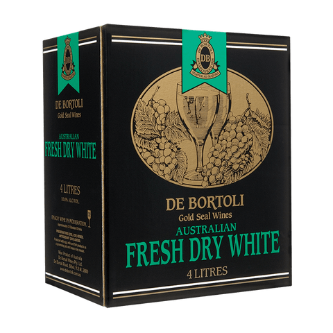 De Bortoli Gold Seal Dry White 4L Cask - On Pre Order