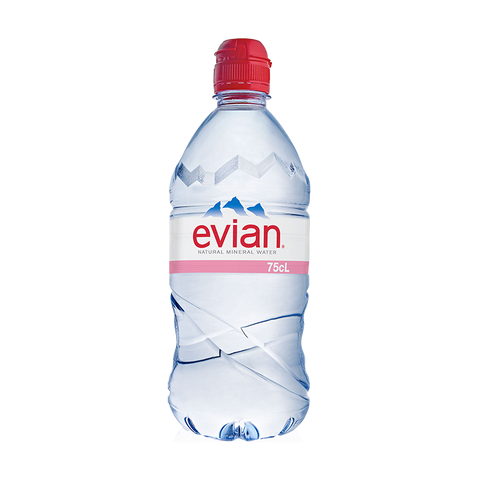 Evian Natural Mineral Water (750ML Sports Cap PET Bottle x 12) Evian Natural Mineral Water (750ML Sports Cap PET Bottle x 12)