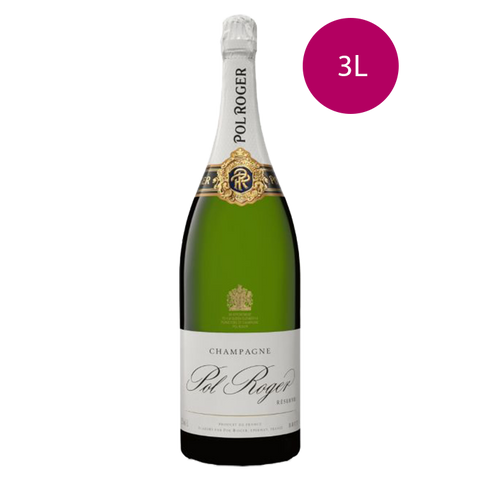 Pol Roger Champagne Brut Reservé Jeroboam 3L Pol Roger Champagne Brut Reservé Jeroboam 3L