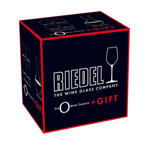 Riedel O Wine Tumbler Cabernet / Merlot + Gift Decanter Set