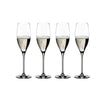 Riedel Vinum Champagne Glass Set (Set of 4) Riedel Vinum Champagne Glass Set (Set of 4)