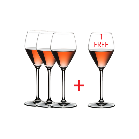 Riedel Extreme Rose / Champagne / Wine (PAY 3 GET 4)