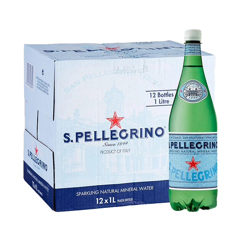 San Pellegrino Natural Sparkling Mineral Water (1000ML x 12 PET bottles) San Pellegrino Natural Sparkling Mineral Water (1000ML x 12 PET bottles)