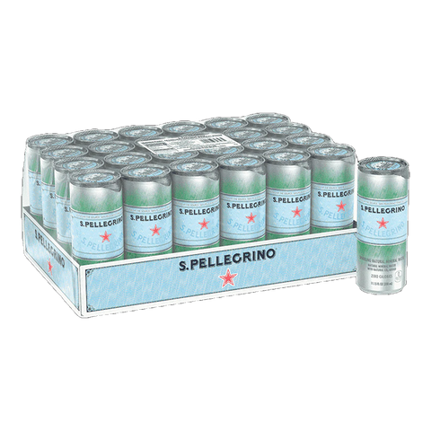 San Pellegrino Natural Sparkling Mineral Water (330ML x 24 cans) San Pellegrino Natural Sparkling Mineral Water (330ML x 24 cans)