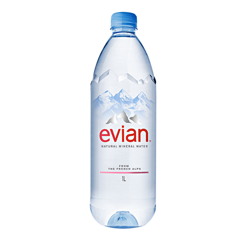 Evian Natural Mineral Water (1000ML PET Bottle x 12) Evian Natural Mineral Water (1000ML PET Bottle x 12)