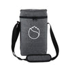 Freshore Insulated Portable Dual Wine Bag - Gray Freshore Insulated Portable Dual Wine Bag - Gray