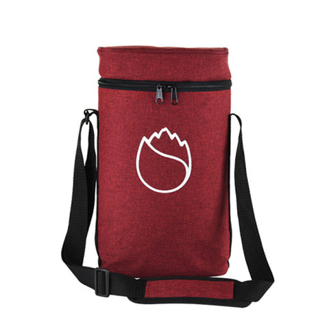 Freshore Insulated Portable Dual Wine Bag - Red Freshore Insulated Portable Dual Wine Bag - Red