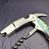 Stainless Steel Wine Corkscrew Opener Seashell Handle