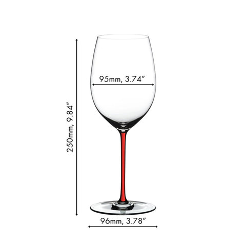Riedel Hand-made Fatto A Mano Cabernet / Merlot - Red (Single Pack)