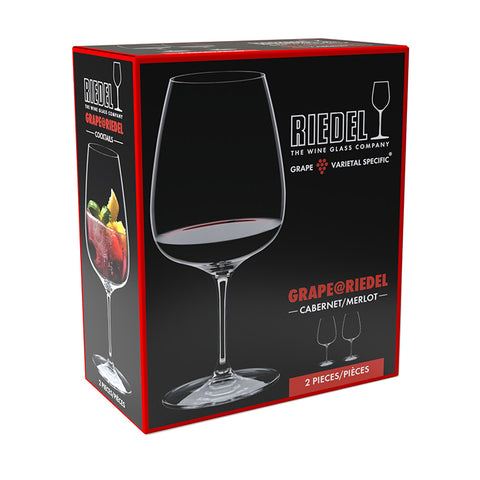Riedel Grape@Riedel Cabernet / Merlot / Cocktail (Set of 2 glasses)