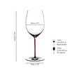 Riedel Hand-made Fatto A Mano Cabernet / Merlot - Dragon Red (Single Pack)