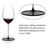 Riedel Hand-made Fatto A Mano Black Tie Hermitage (Single Pack)