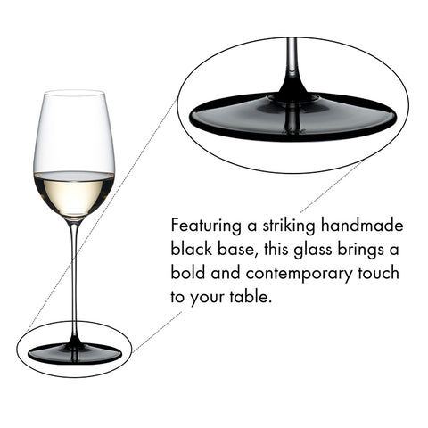 Riedel Hand-made Fatto A Mano Black Tie Riesling (Single Pack)