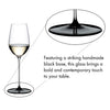 Riedel Hand-made Fatto A Mano Black Tie Riesling (Single Pack)