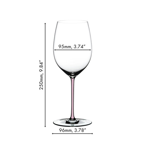 Riedel Hand-made Fatto A Mano Cabernet / Merlot - Pink (Single Pack)