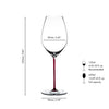 Riedel Hand-made Fatto A Mano Champagne - Dragon Red (Single Pack)