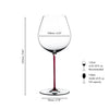 Riedel Hand-made Fatto A Mano Pinot Noir - Dragon Red (Single Pack)