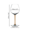 Riedel Hand-made Fatto A Mano Pinot Noir - Orange (Single Pack)