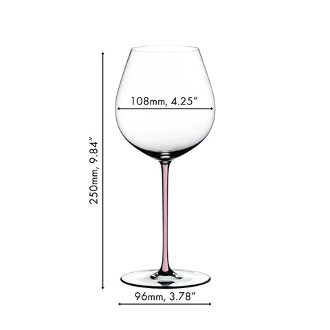 Riedel Hand-made Fatto A Mano Pinot Noir – Pink (Single Pack)