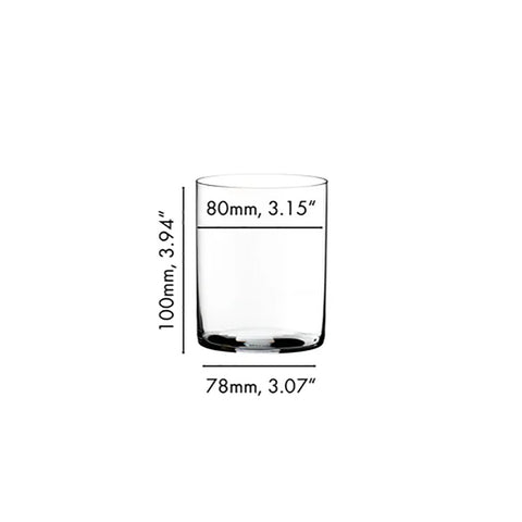 Riedel O Wine Tumbler Whisky (Set of 2 glasses)