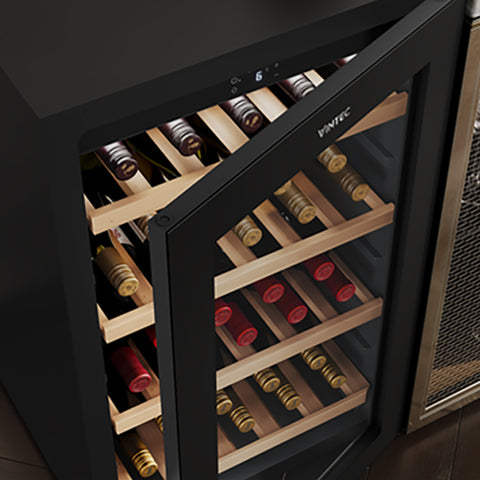 Vintec Lumiere Noire 35 VWS830FCB-X (35 bottles) <b>*Free Riedel Wine Glass*</b>