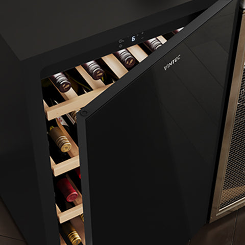 Vintec Pure Noire 35 VWS830FAS-X Sold Door (35 bottles) <b>*Free Riedel Wine Glass*</b>