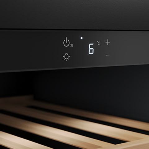 Vintec Pure Noire 35 VWS830FAS-X Sold Door (35 bottles) <b>*Free Riedel Wine Glass*</b>