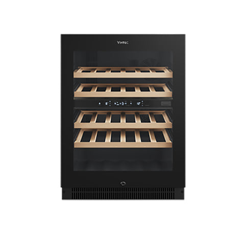 Vintec Luxe Dual Zone VWD820SCB-X (40 bottles) <b>*Free Riedel Wine Glass + 1 bottle Penfolds Wine*</b>