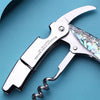 Stainless Steel Wine Corkscrew Opener Seashell Handle