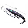 Stainless Steel Wine Corkscrew Opener Seashell Handle