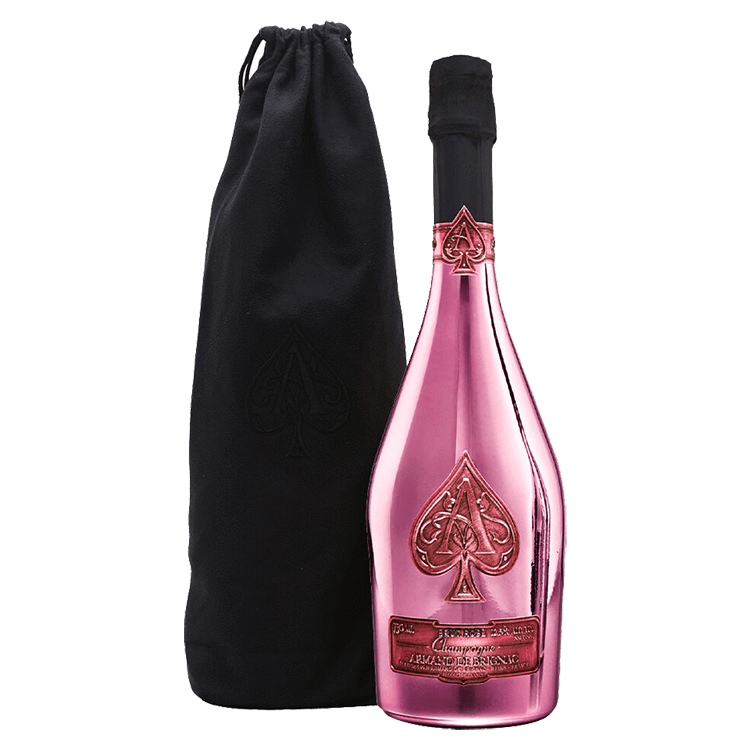 Armand De Brignac Ace of Spade Brut Rose champagne. Check out our website  for best prices and personalized engraving service. #champagne  #aceofspade, By Liquor Gate