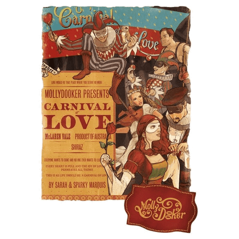 Mollydooker Carnival Of Love Shiraz - Label