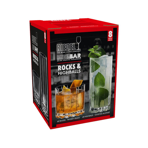 Riedel DSG Rocks & Highball (Set of 8 glasses)