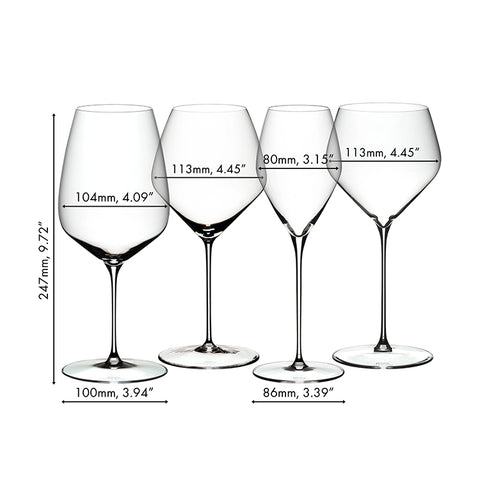 Riedel Veloce Tasting Set (Set of 4 glasses)