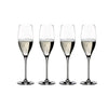 Riedel Vinum Champagne Glass Set (Set of 4)