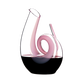 Riedel Decanter Hand-made Curly Pink