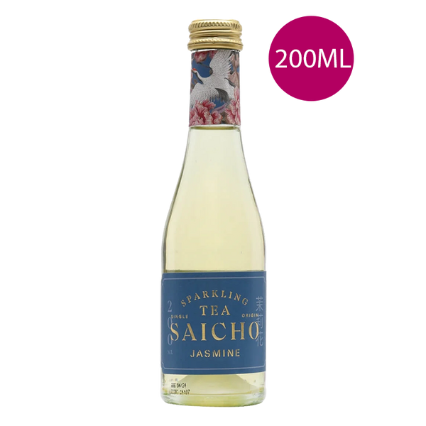 Saicho Jasmine Sparkling Tea Mini Bottle 6s / 24s (Non-Alcoholic)