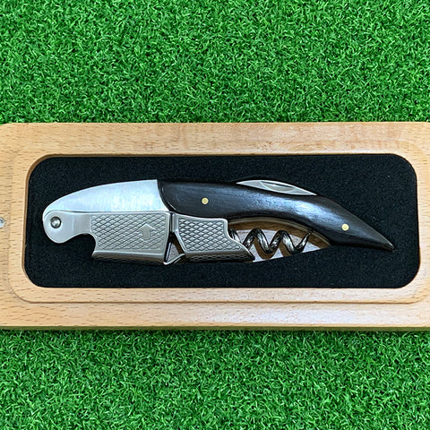 Two-Step Waiter's Corkscrews with Wooden Handle