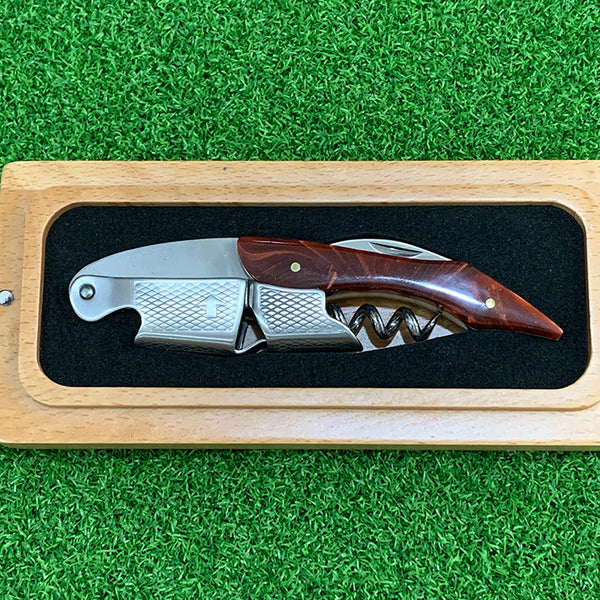 Two-Step Waiter's Corkscrews with Polished Resin Handle