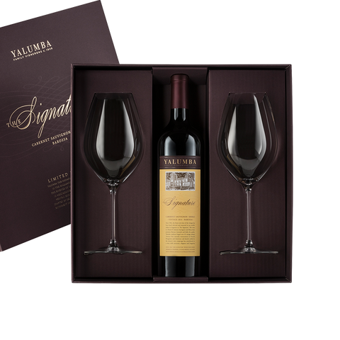 Yalumba The Signature Cabernet Sauvignon & Shiraz Riedel Gift Set