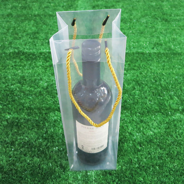 Transparent Wine Gift Carrier